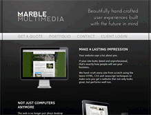 Tablet Screenshot of marblemultimedia.com